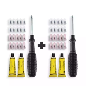 2 Kit Tornillo de Emergencia Rápida